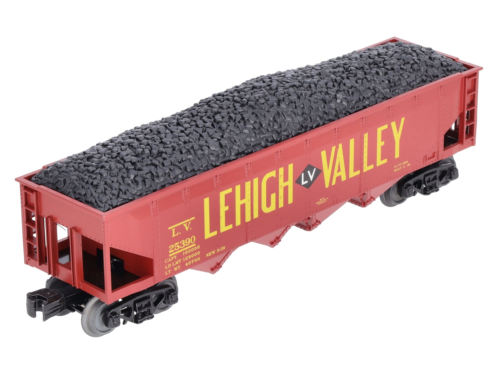 MTH 30-75668 Lehigh Valley 4-Bay Hopper Car
