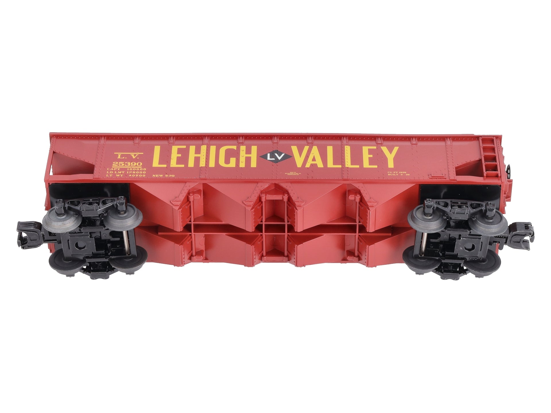 MTH 30-75668 Lehigh Valley 4-Bay Hopper Car