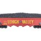 MTH 30-75668 Lehigh Valley 4-Bay Hopper Car