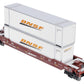 MTH 30-4206B O Burlington Northern & Santa Fe Husky Stack Car #238564 EX/Box