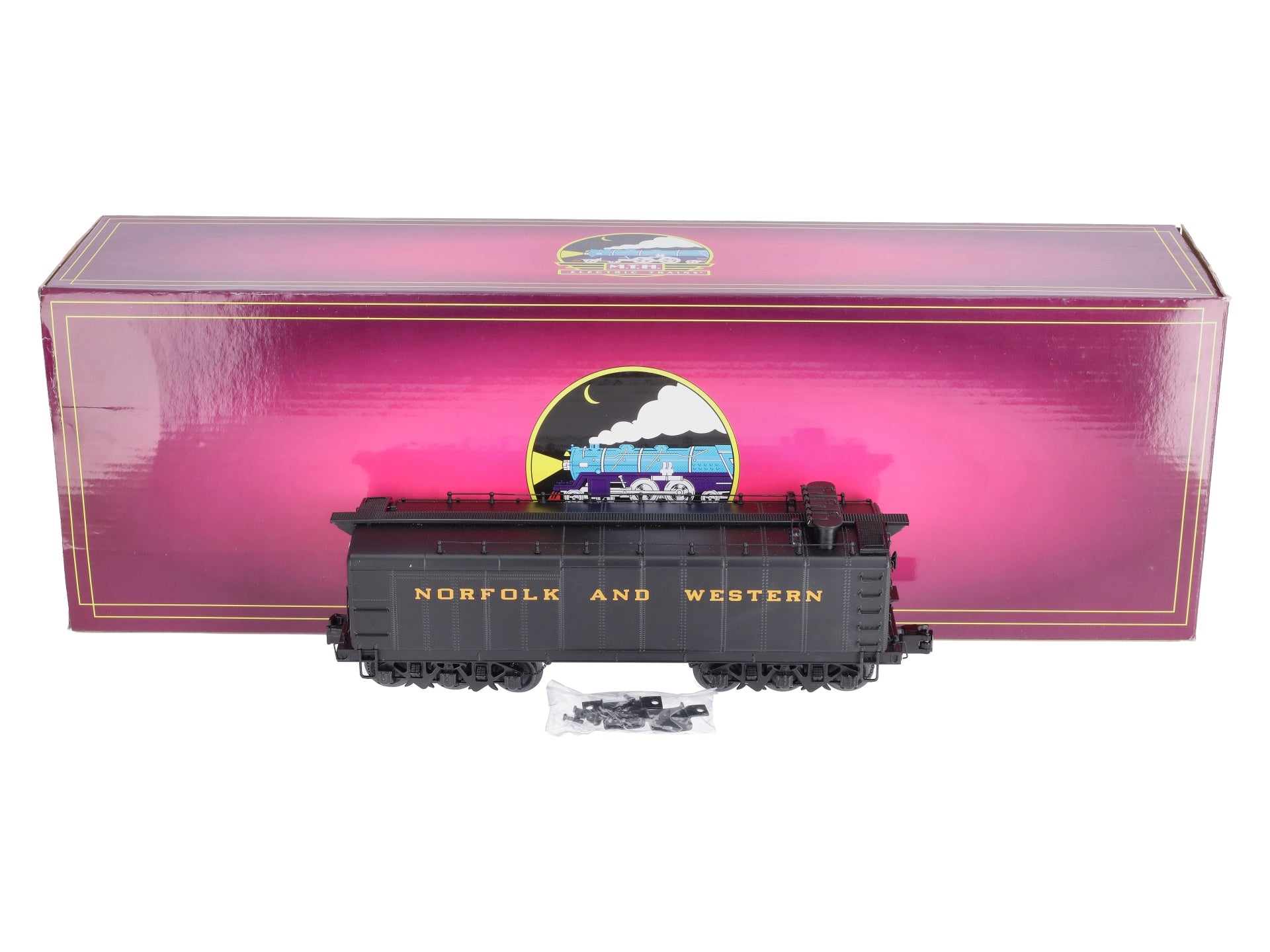 MTH 20-3620 O Gauge Norfolk & Western Auxiliary Die-Cast Water Tender #220106