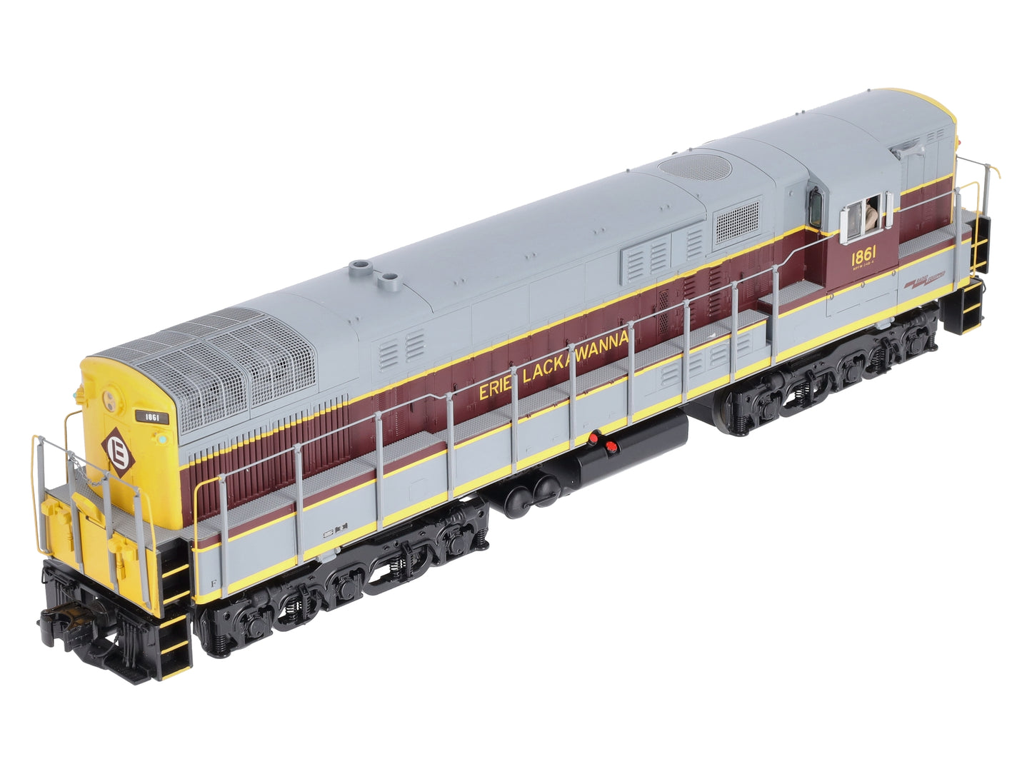 MTH 20-20381-1 O Erie Lackawanna FM Trainmaster Diesel Loco w/ P-S 3.0 #1861