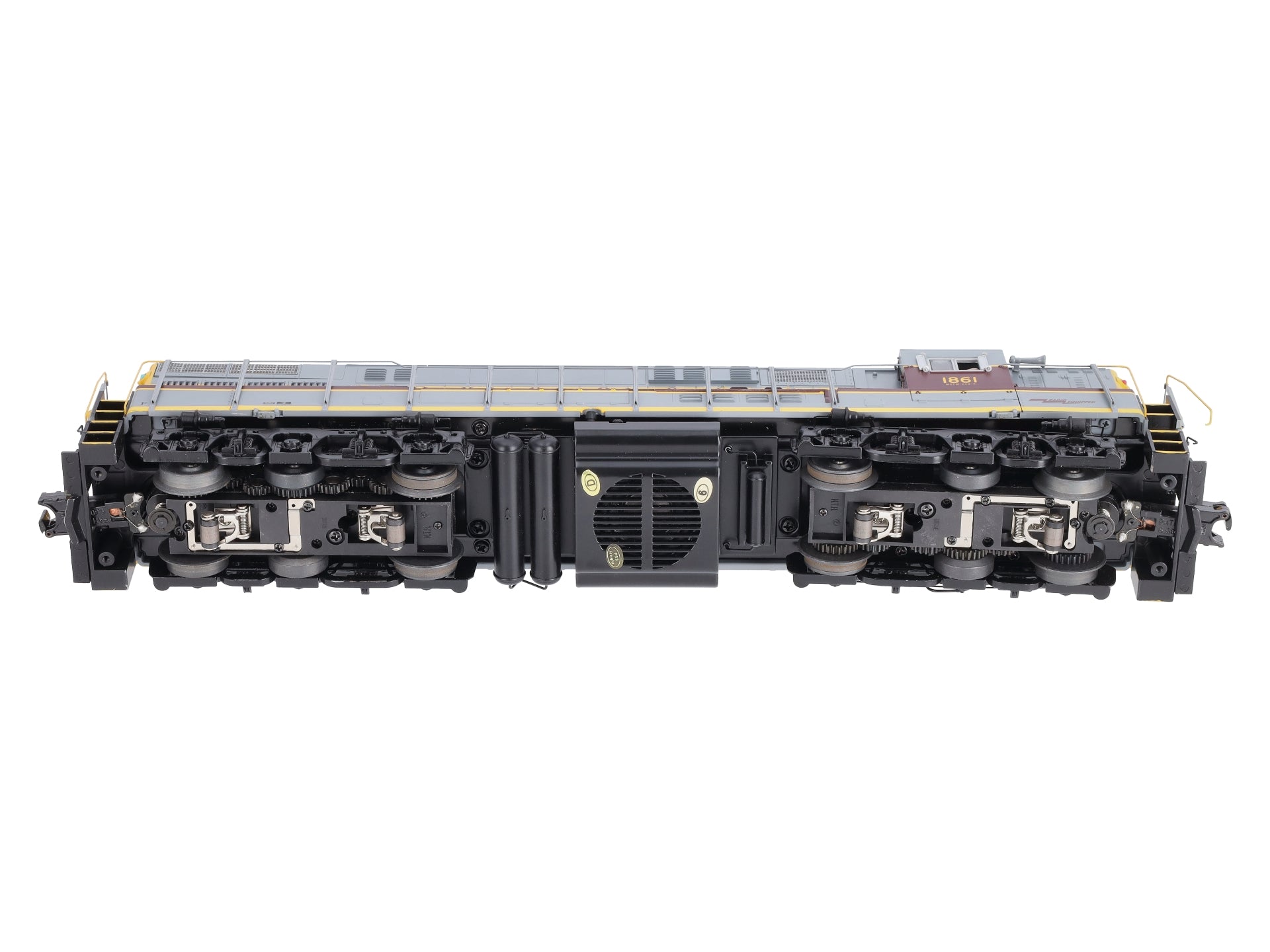 MTH 20-20381-1 O Erie Lackawanna FM Trainmaster Diesel Loco w/ P-S 3.0 #1861