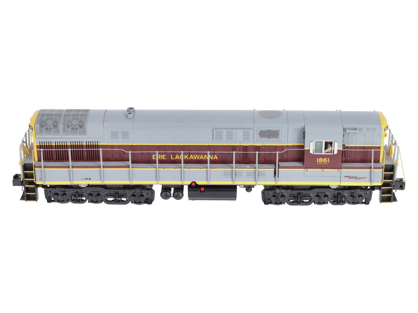 MTH 20-20381-1 O Erie Lackawanna FM Trainmaster Diesel Loco w/ P-S 3.0 #1861