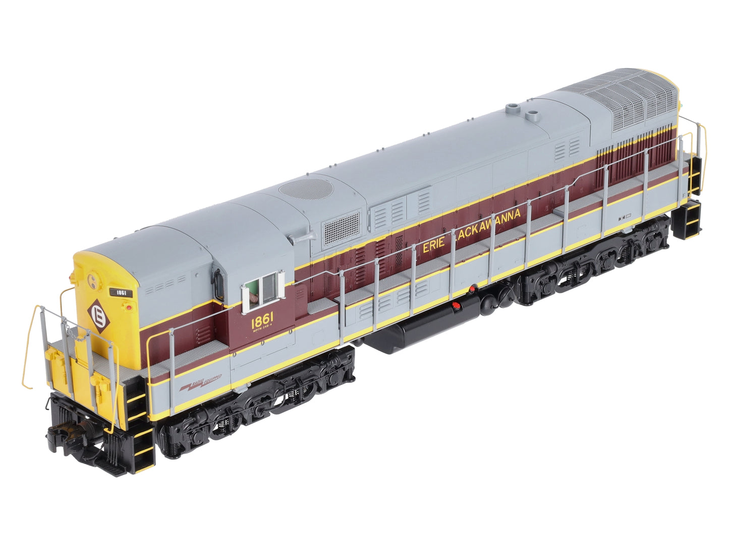 MTH 20-20381-1 O Erie Lackawanna FM Trainmaster Diesel Loco w/ P-S 3.0 #1861