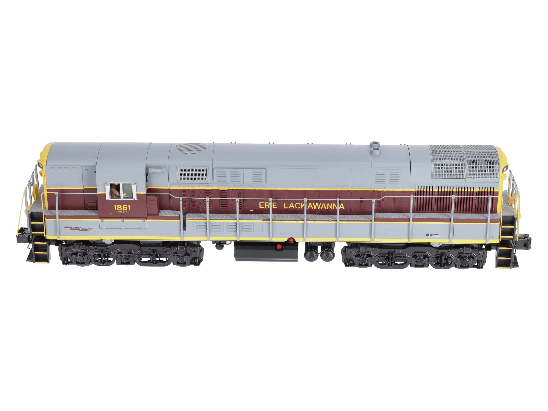 MTH 20-20381-1 O Erie Lackawanna FM Trainmaster Diesel Loco w/ P-S 3.0 #1861