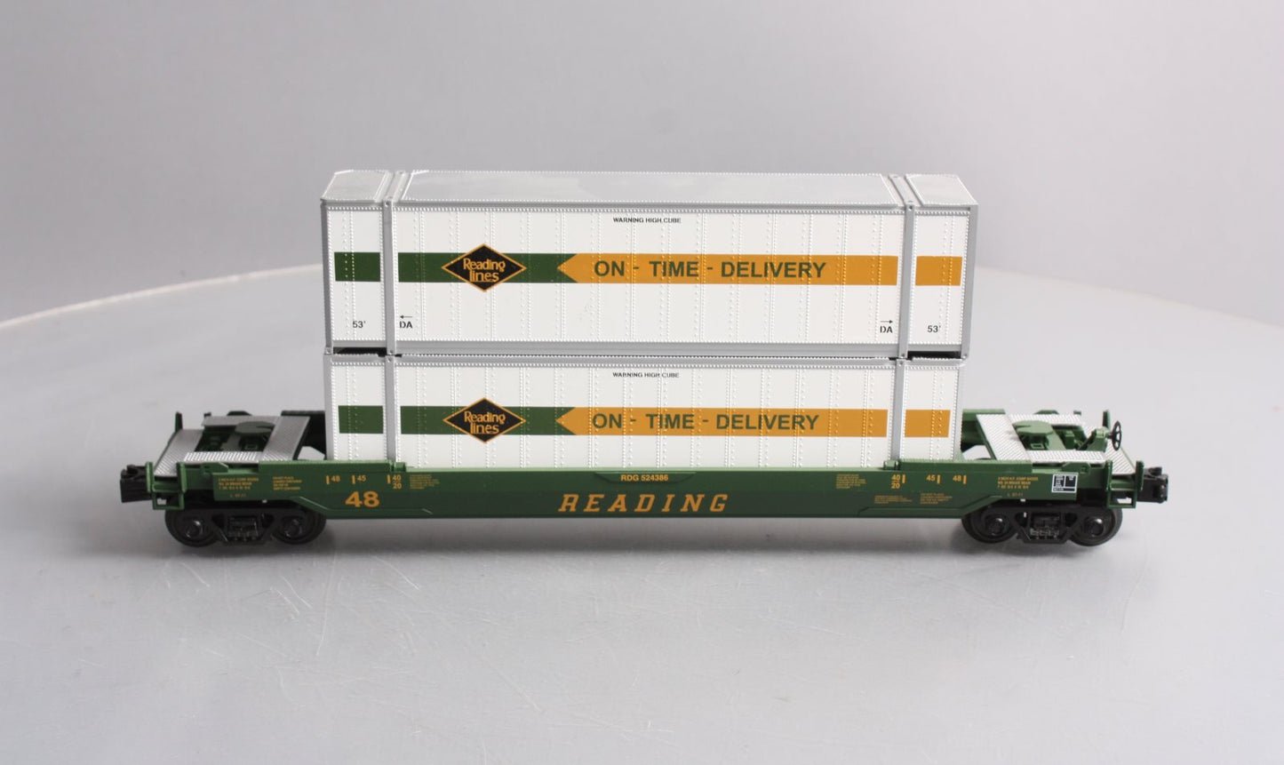 MTH 30-76484 O RDG Husky Stack Car