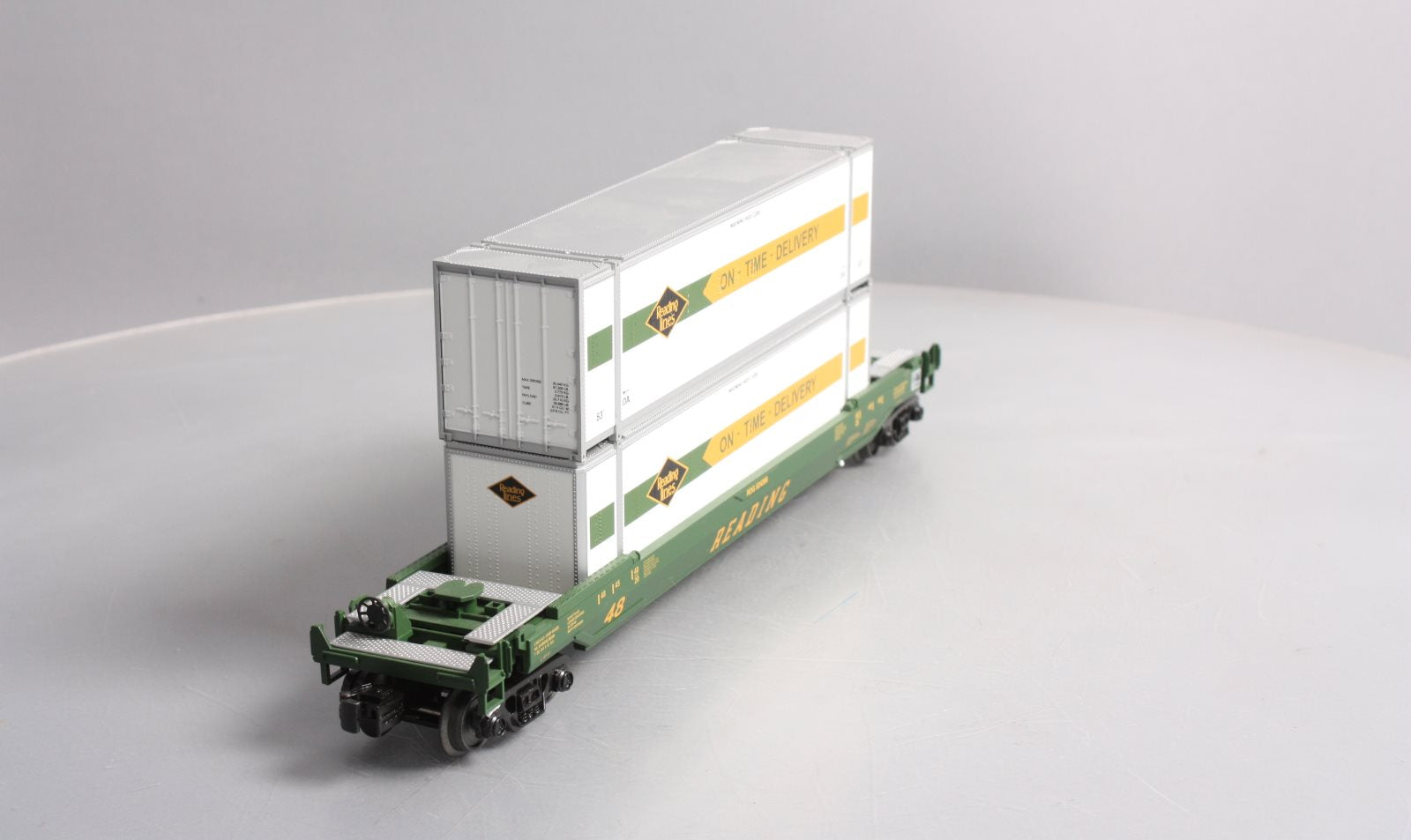 MTH 30-76484 O RDG Husky Stack Car