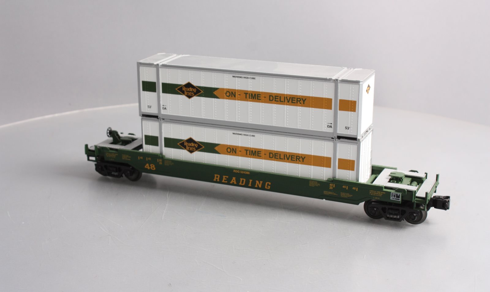 MTH 30-76484 O RDG Husky Stack Car