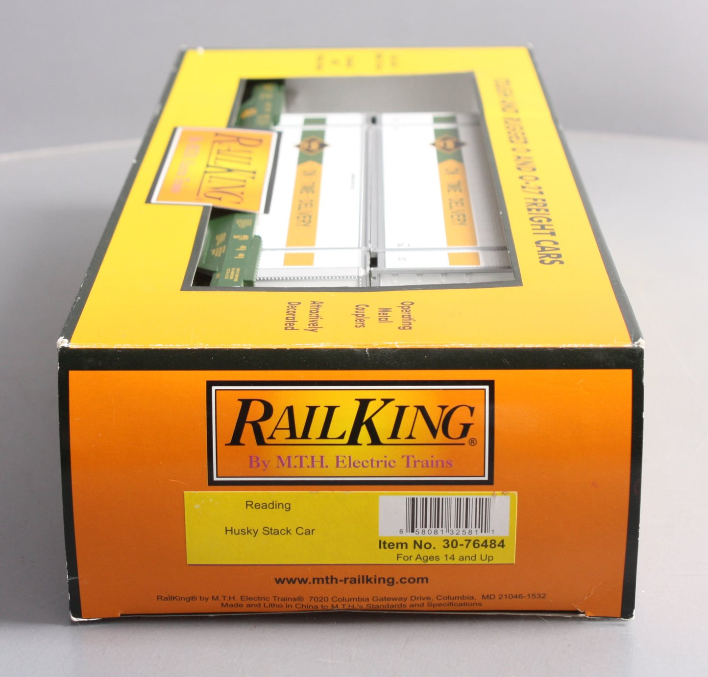 MTH 30-76484 O RDG Husky Stack Car