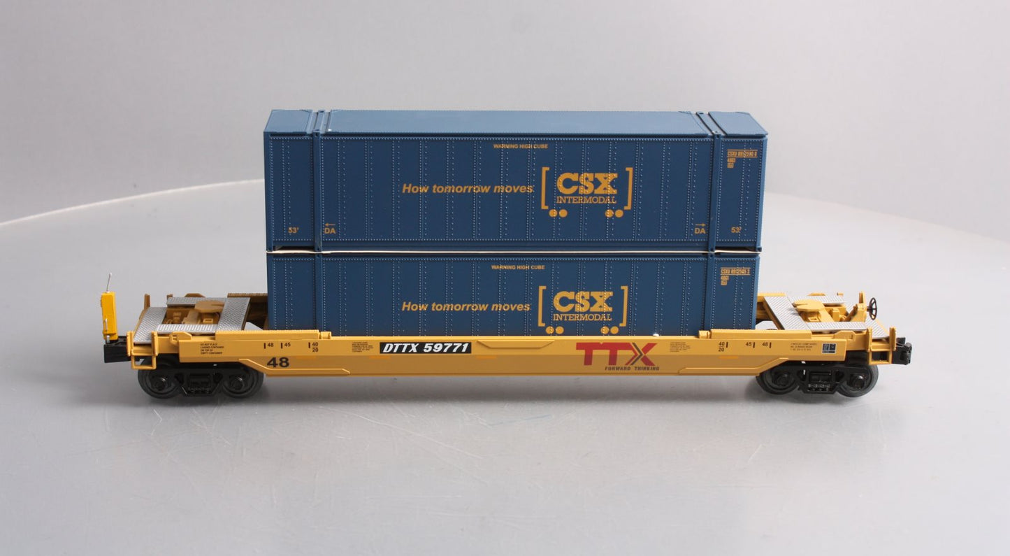 MTH 30-76544 O TTX Husky Stack Car w/ETD