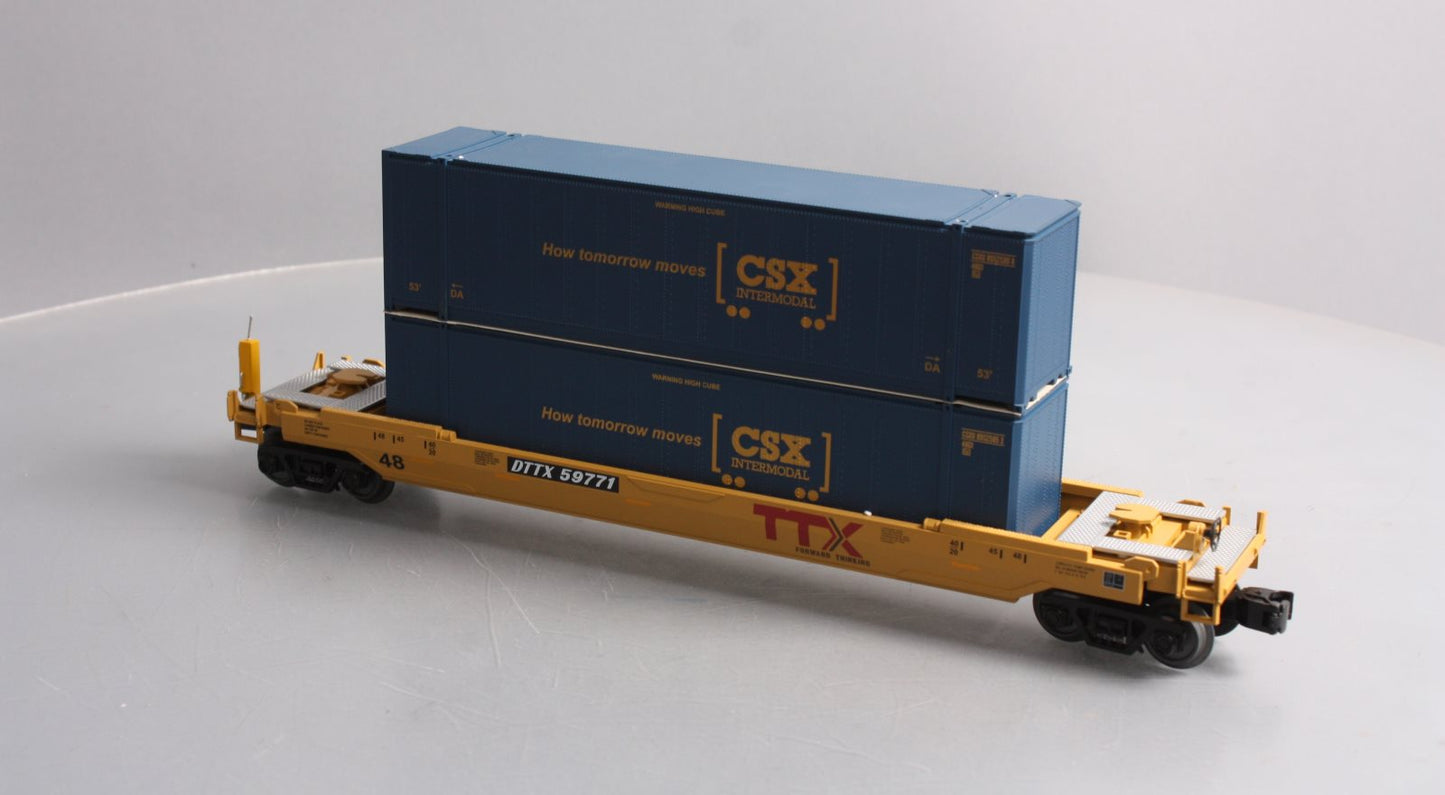 MTH 30-76544 O TTX Husky Stack Car w/ETD