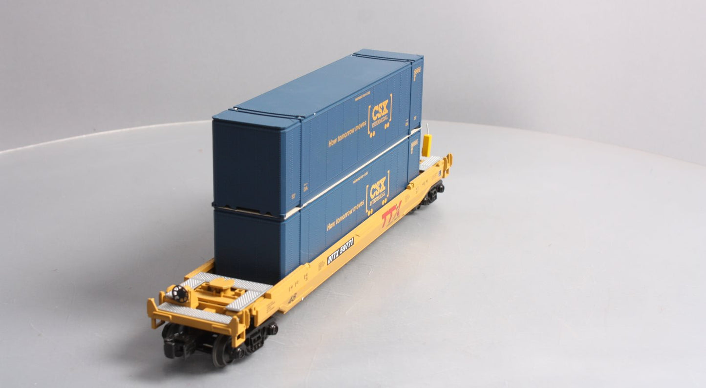 MTH 30-76544 O TTX Husky Stack Car w/ETD
