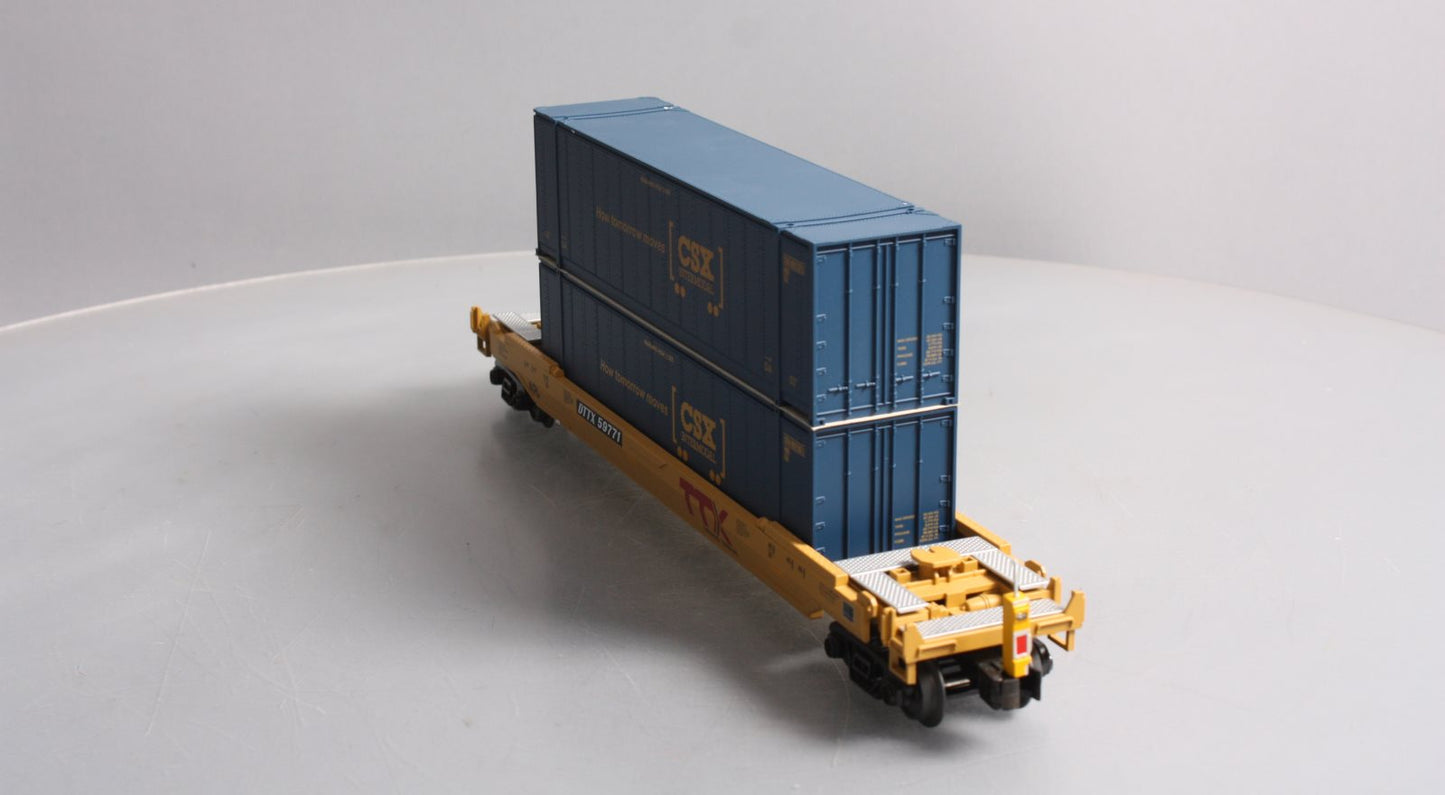 MTH 30-76544 O TTX Husky Stack Car w/ETD