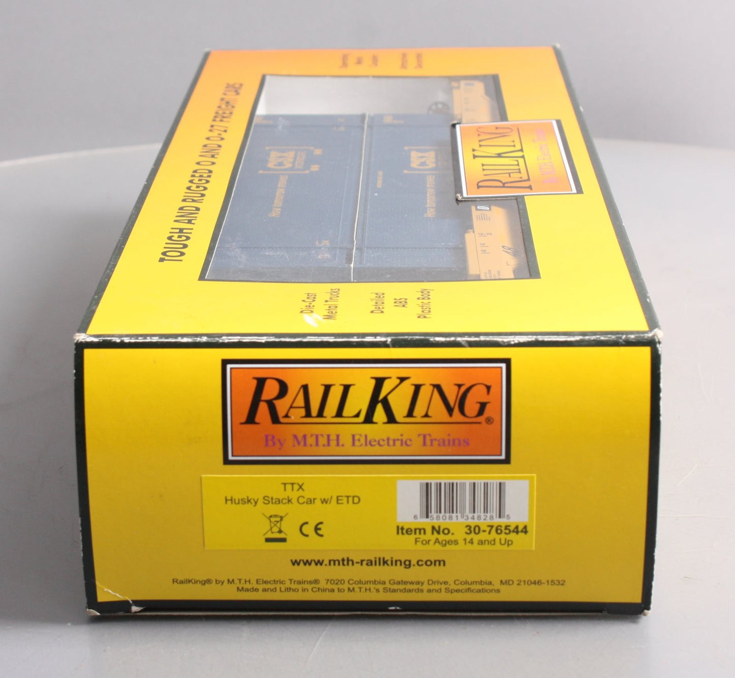 MTH 30-76544 O TTX Husky Stack Car w/ETD