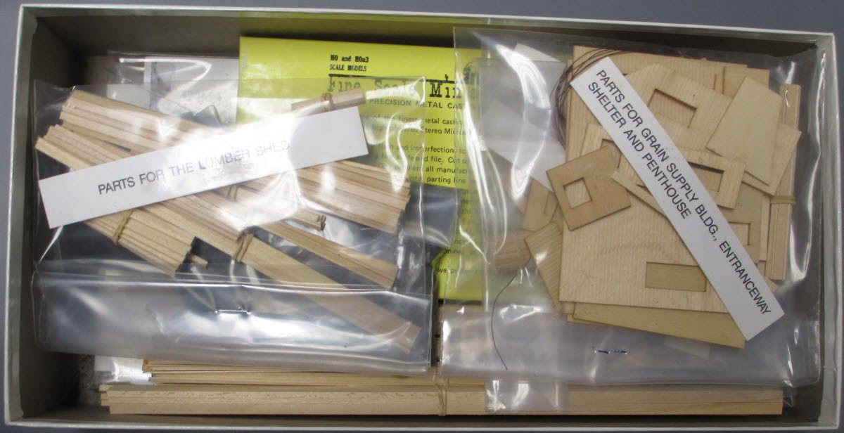 Fine Scale Miniatures 275 HO Scale Duffy's Coal Yard Laser-Cut Craftsman Kit NIB