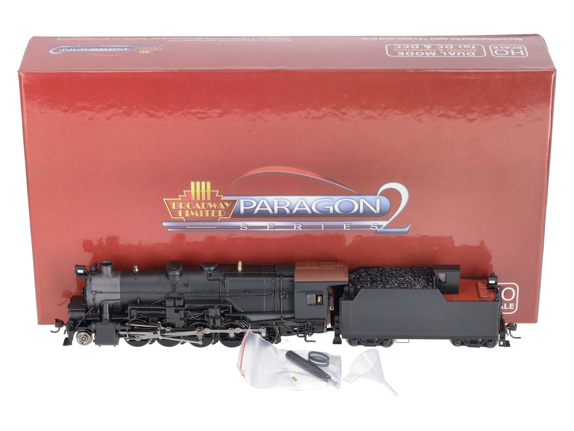 Broadway Limited 2491 HO PRR I1sa Unlettered 2-10-0 Steam Loco & Tender