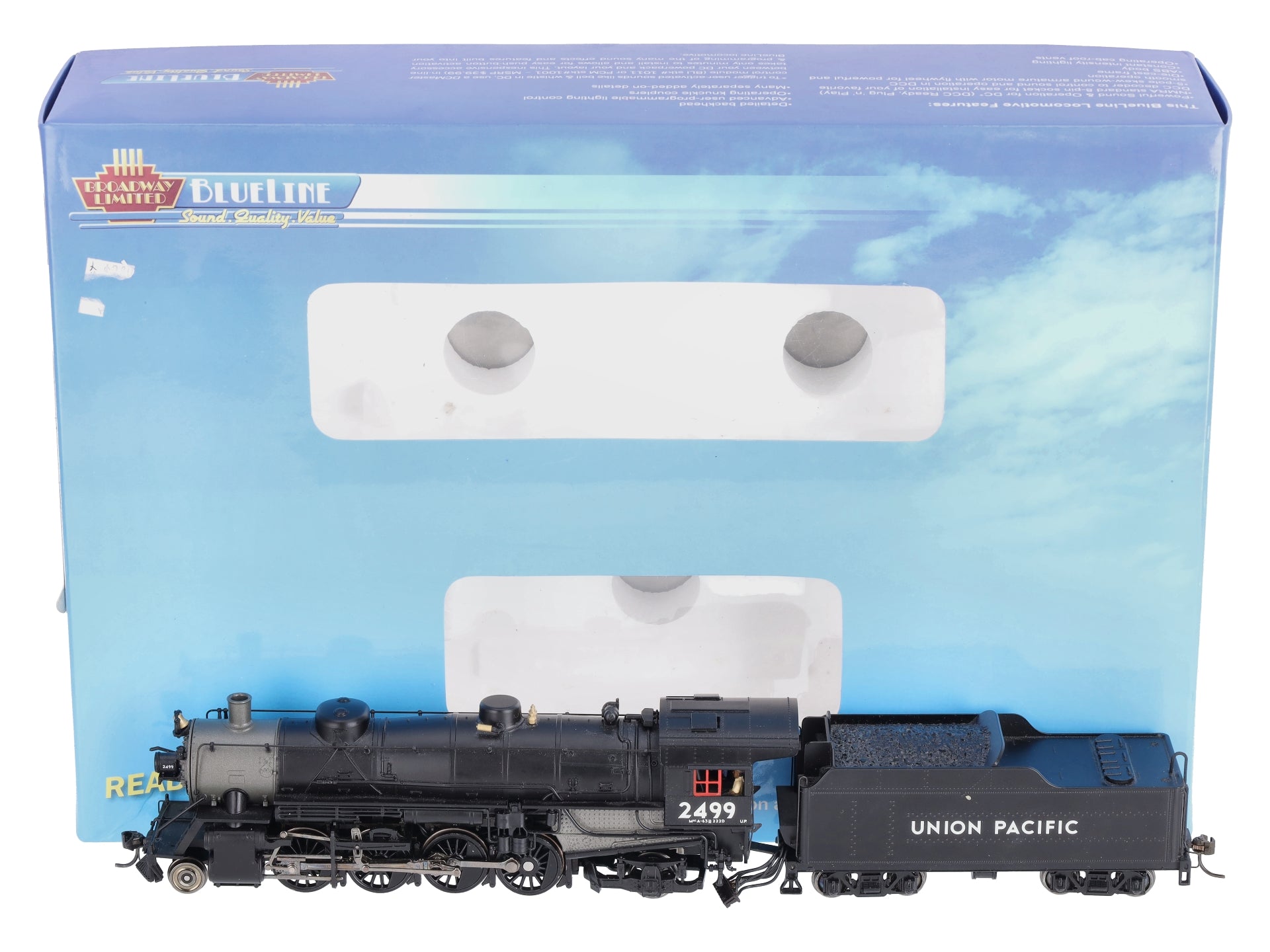 Broadway Limited 5174 Union Pacific USRA Light 2-8-2 Mikado with Sound #2499