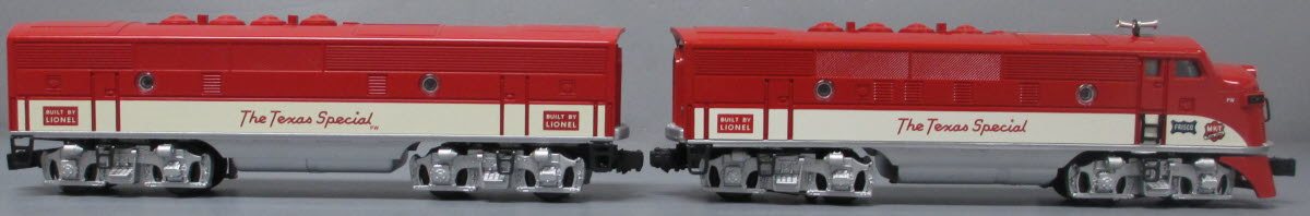 Lionel 6-38100 O Gauge Texas Special F3 A&B Diesel Set #2245 NIB