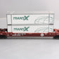 MTH 30-76624 O Burlington Northern Santa Fe Husky Stack Well Car w/ Load #230025