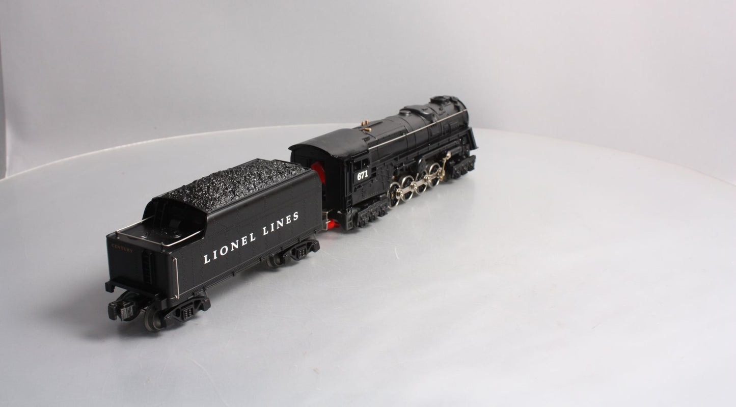 Lionel 6-18057 O Gauge CC PRR S-2 Turbine Steam Locomotive & Tender #671 LN/Box