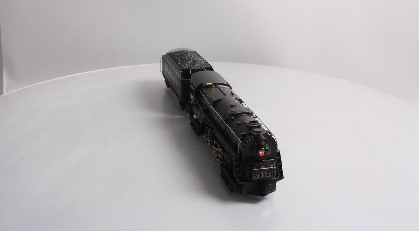 Lionel 6-18057 O Gauge CC PRR S-2 Turbine Steam Locomotive & Tender #671 LN/Box