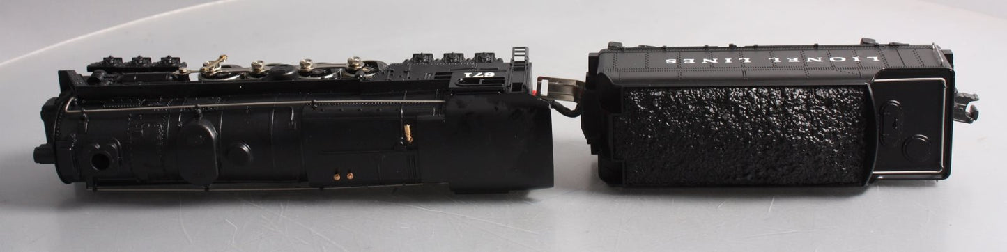 Lionel 6-18057 O Gauge CC PRR S-2 Turbine Steam Locomotive & Tender #671 LN/Box