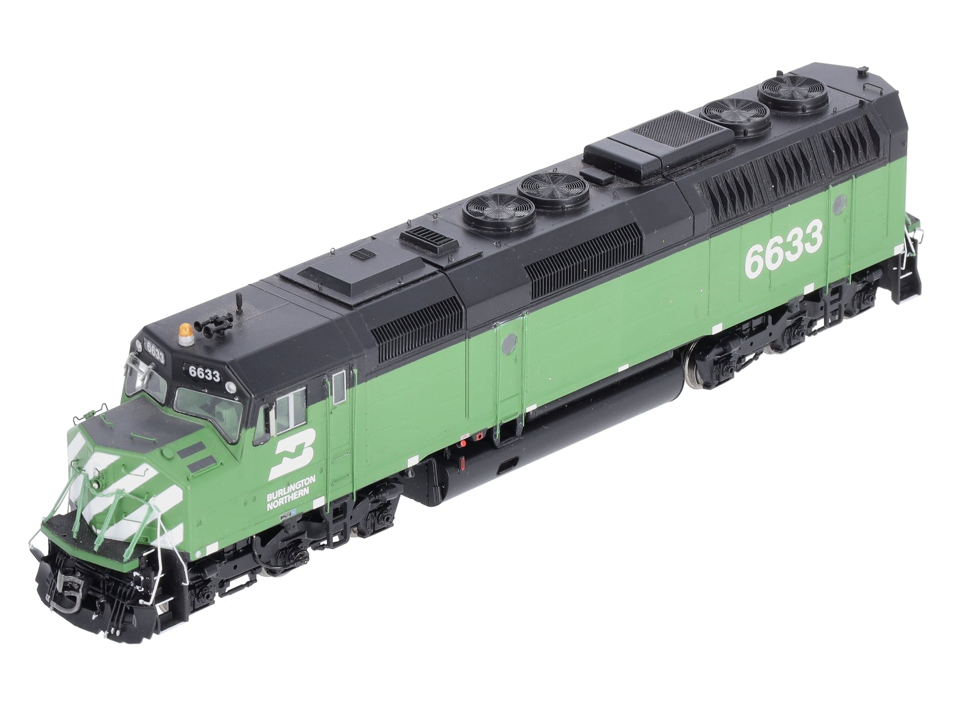 Athearn G67657 HO Burlington Northern F45 Diesel Locomotive w/DCC & Sound #6633