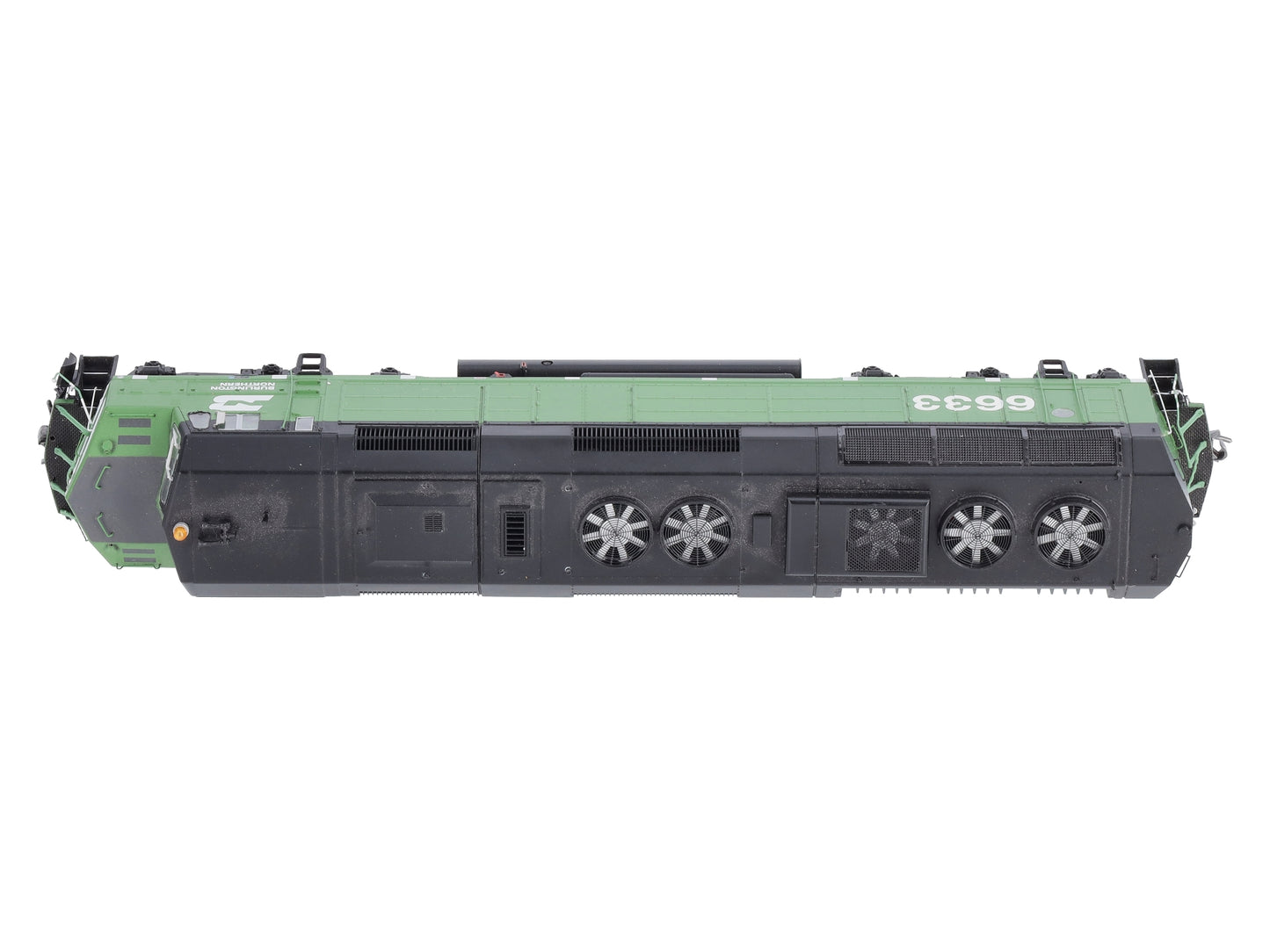 Athearn G67657 HO Burlington Northern F45 Diesel Locomotive w/DCC & Sound #6633
