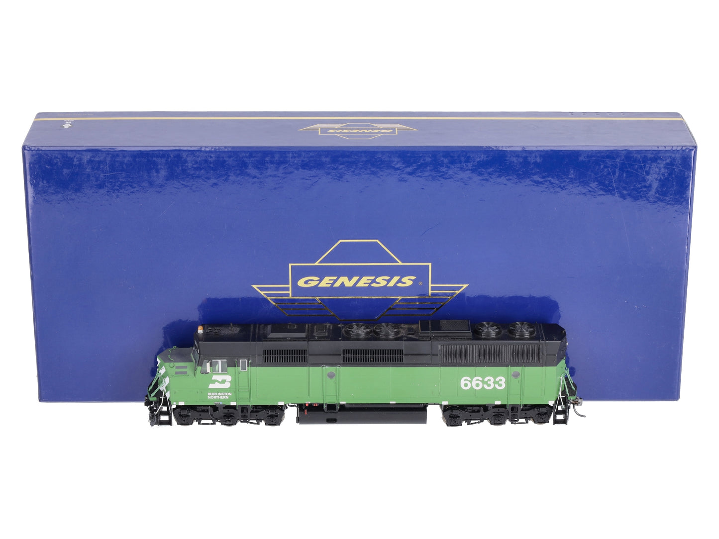Athearn G67657 HO Burlington Northern F45 Diesel Locomotive w/DCC & Sound #6633
