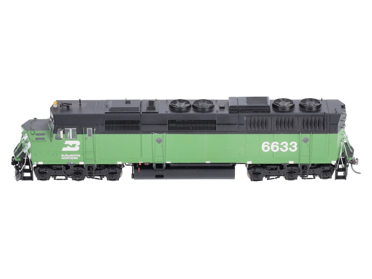 Athearn G67657 HO Burlington Northern F45 Diesel Locomotive w/DCC & Sound #6633