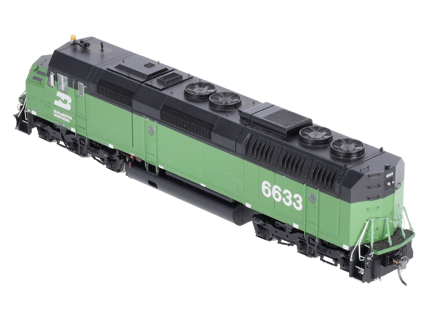 Athearn G67657 HO Burlington Northern F45 Diesel Locomotive w/DCC & Sound #6633