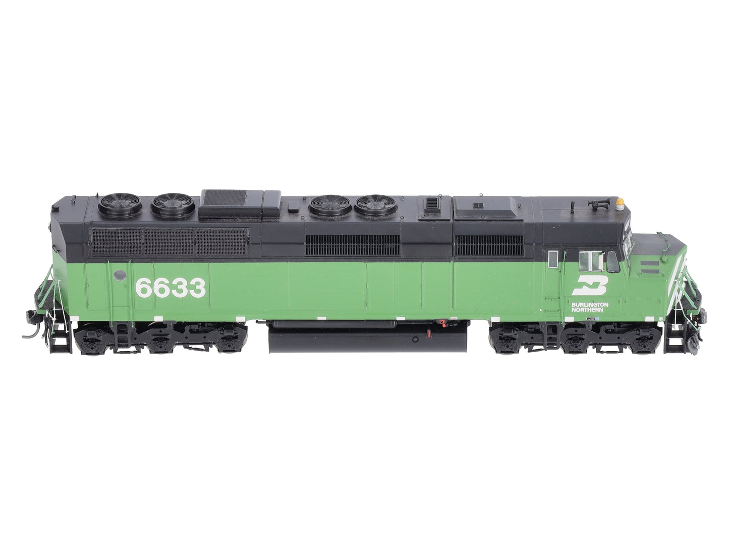 Athearn G67657 HO Burlington Northern F45 Diesel Locomotive w/DCC & Sound #6633