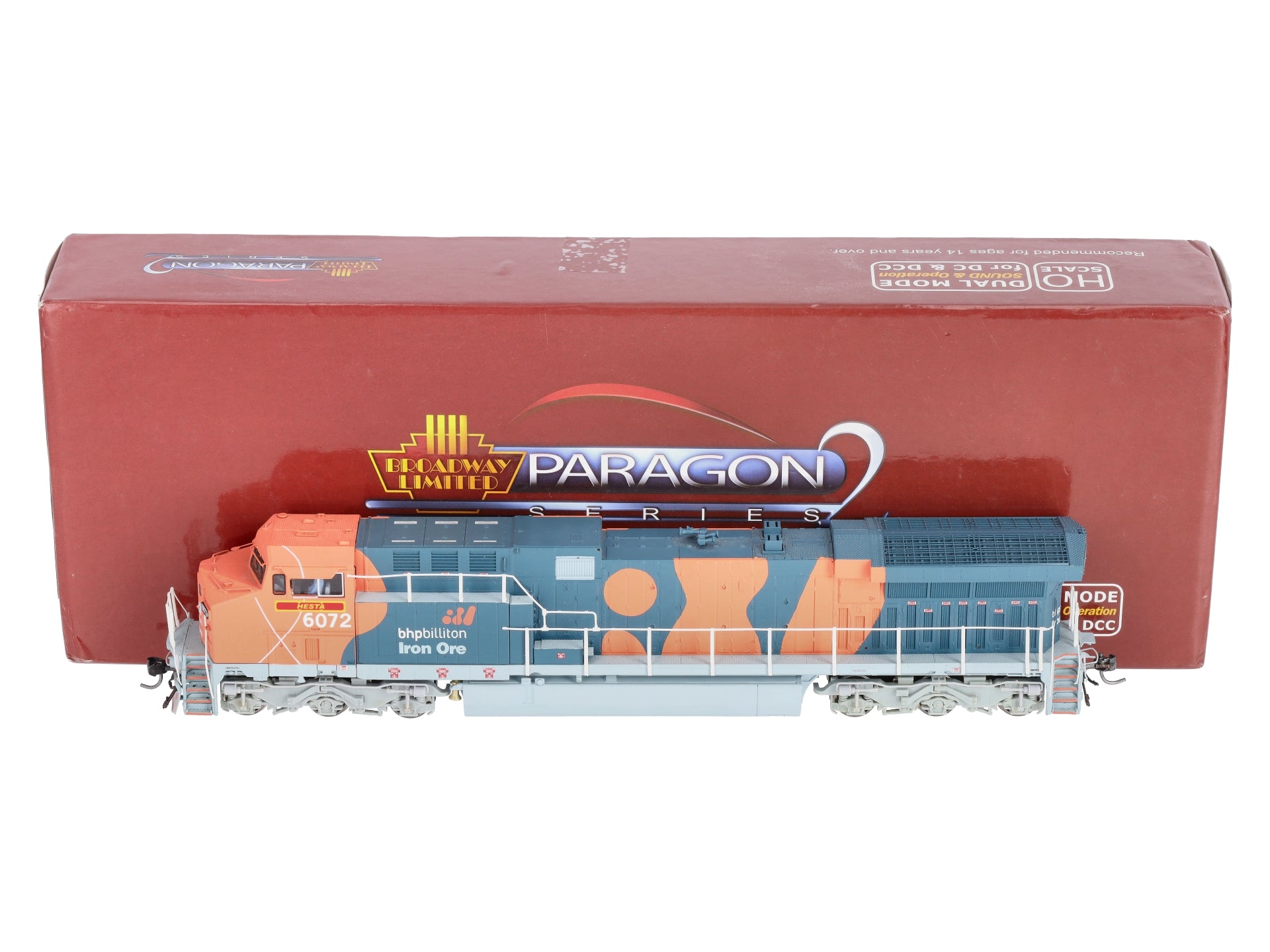 Broadway Limited 2006 HO BHP GE AC6000CW Diesel Loco with Sound & DCC #6072