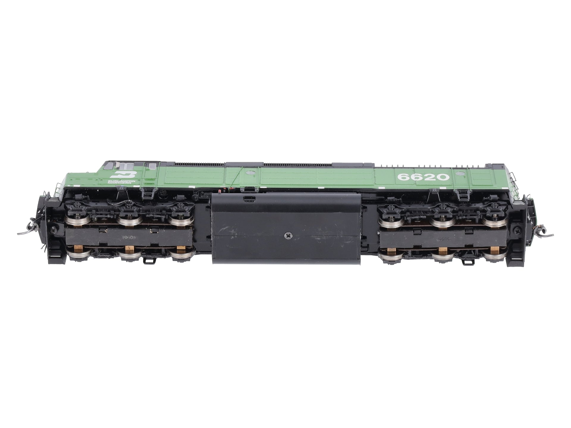 Athearn G67655 HO Burlington Northern F45 Diesel Locomotive w/DCC & Sound #6620