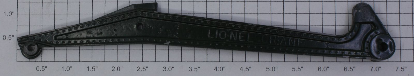 Lionel 2660-7 O Gauge Green Metal Left Side Crane Boom