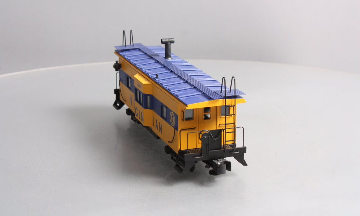 K-Line K612-4461 O Virginian Illuminated Bay-Window Smoking Caboose #6201 LN/Box