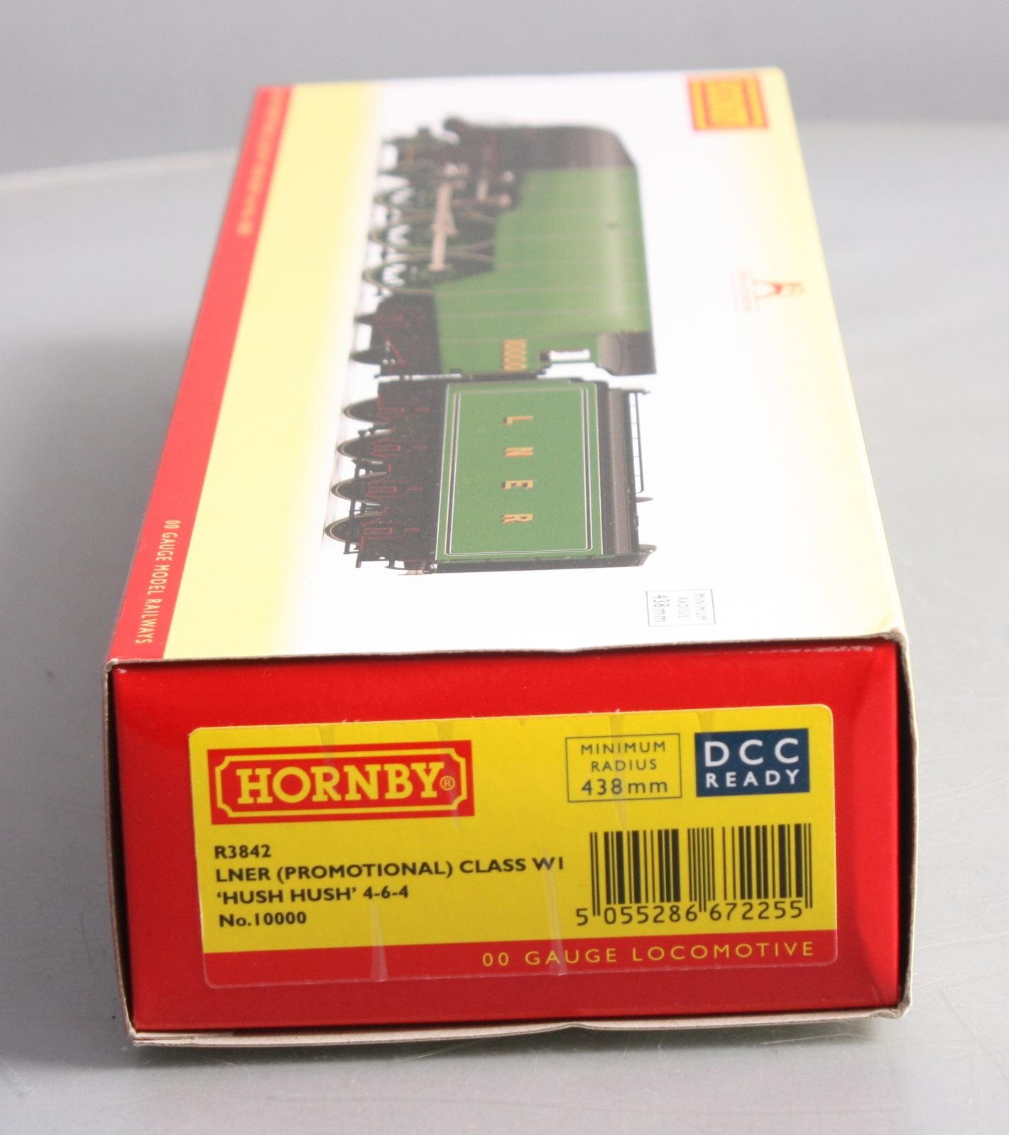 Hornby R3842 OO LNER Promotional W1 Hush Hush 4-6-4 Steam Locomotive #10000