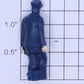Lionel 445-25 O Gauge Painted Blue Figure with Slotted Bottom