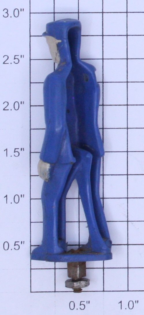 Lionel 145-27 O Gauge Blue Painted Gateman Figure without Arm