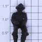 Lionel 52-26 O Gauge Black Seated Fireman Figure for Ladder Car "Deluge Nozzle"
