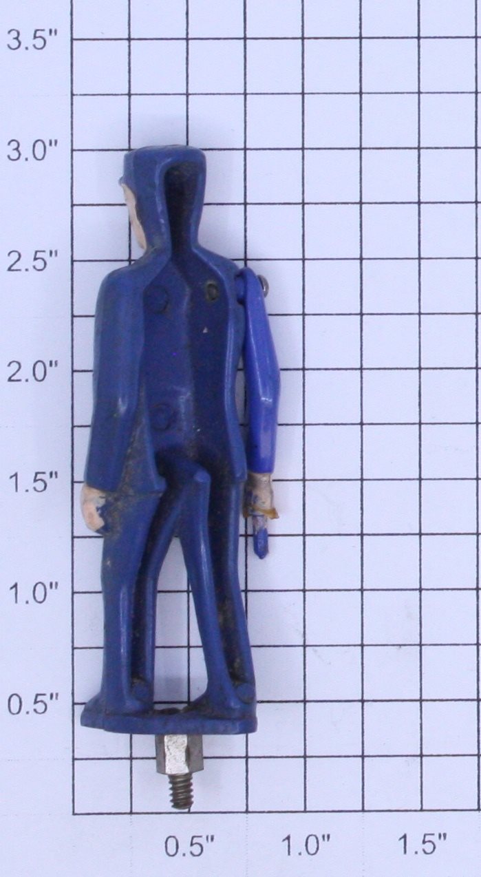 Lionel 145-27 O Gauge Blue Painted Gateman Figure without Lantern