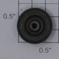 Lionel 2046-25 7/16" Small Front Truck Wheel