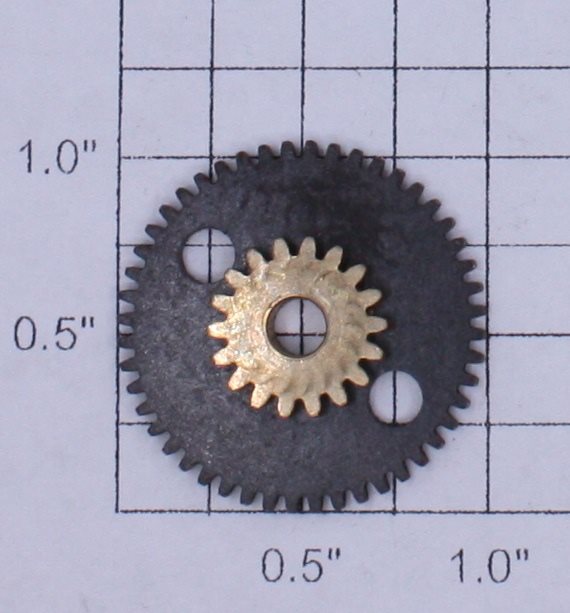 Lionel 2035-119 Non-Magnetic Brass Intermediate Cluster Gear