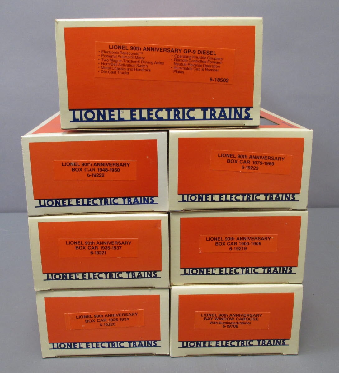 Lionel 6-11715 O Gauge 90th Anniversary Diesel Train Set with Railsounds MT/Box