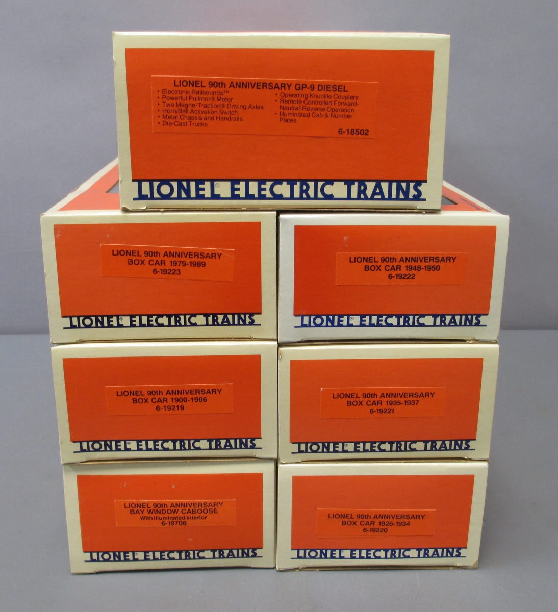 Lionel 6-11715 O Gauge 90th Anniversary Diesel Train Set with Railsounds MT/Box