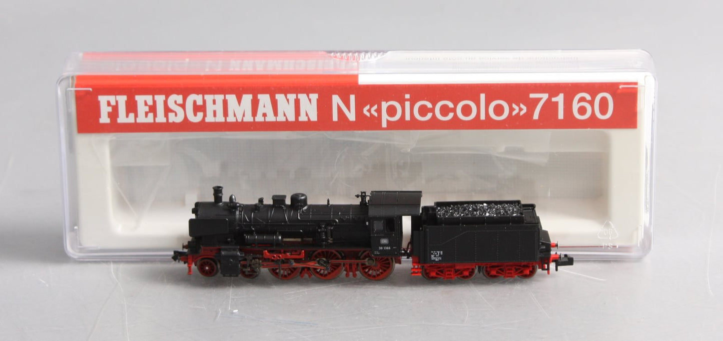 Fleischmann 7160 N Deutsche Bundesbahn 4-6-0 Steam Locomotive & Tender LN/Box