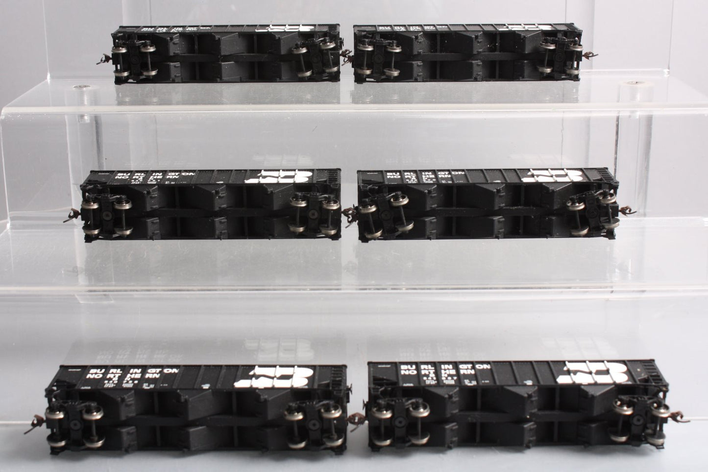 Walthers 932-7851 HO Scale BN Bethlehem 100 Ton Coal Hopper Set (Set of 6) LN/Box