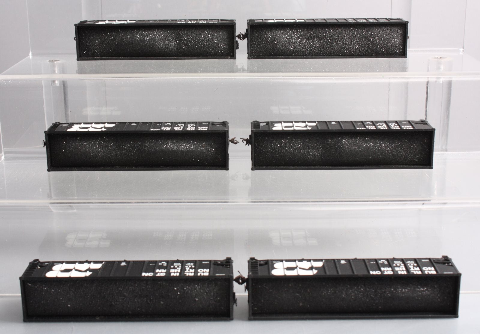 Walthers 932-7851 HO Scale BN Bethlehem 100 Ton Coal Hopper Set (Set of 6) LN/Box