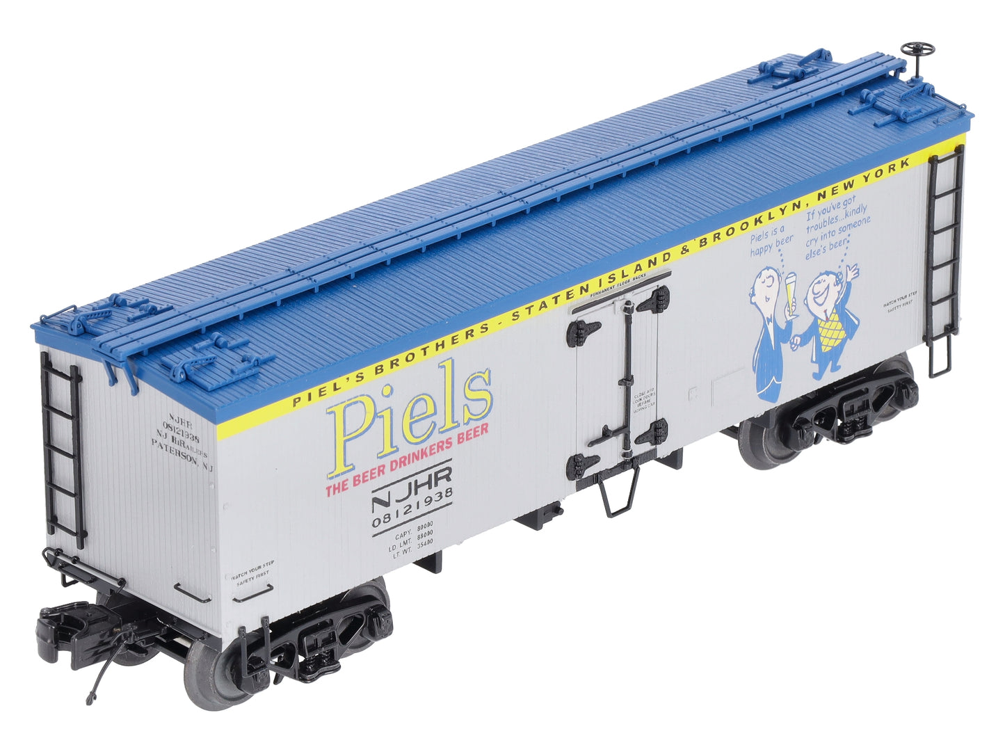 MTH 20-94497 O Piel's Beer 36' Woodsided Reefer Car #08121938 LN/Box